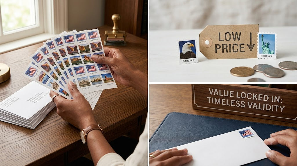Best time to buy Forever Stamps