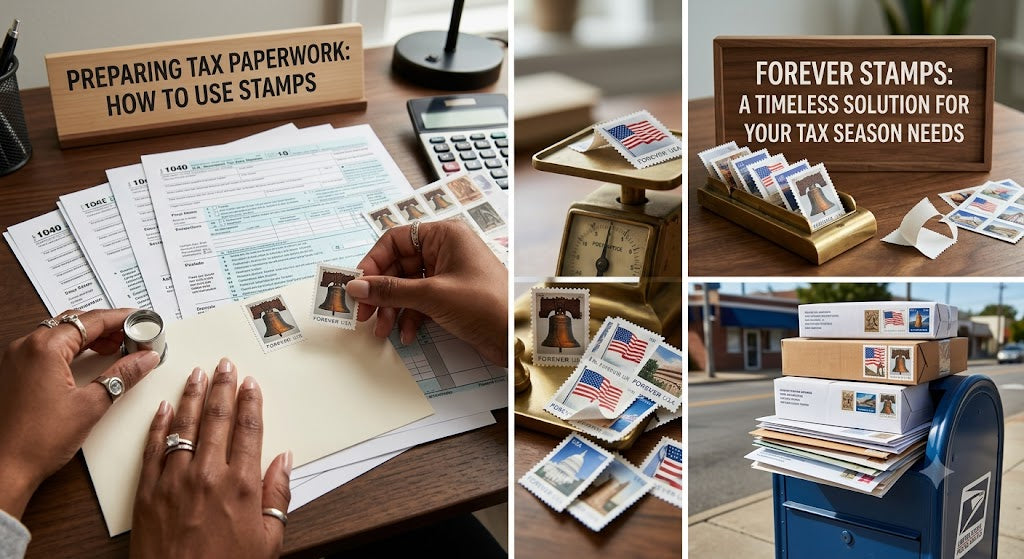 Forever Stamps for tax season
