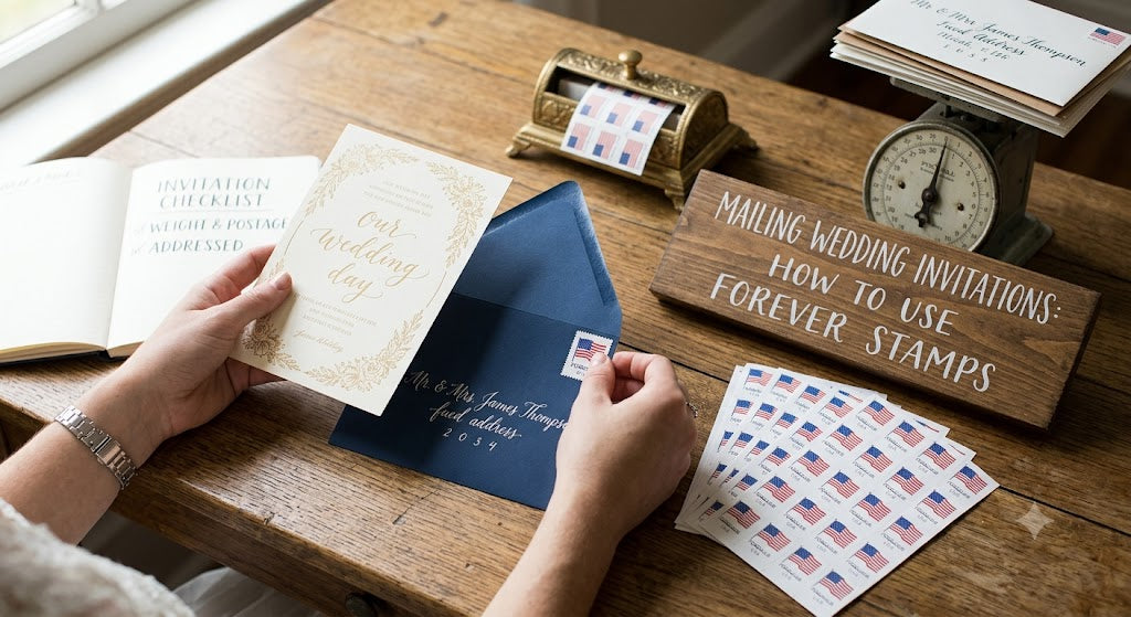 How many stamps for wedding invitation