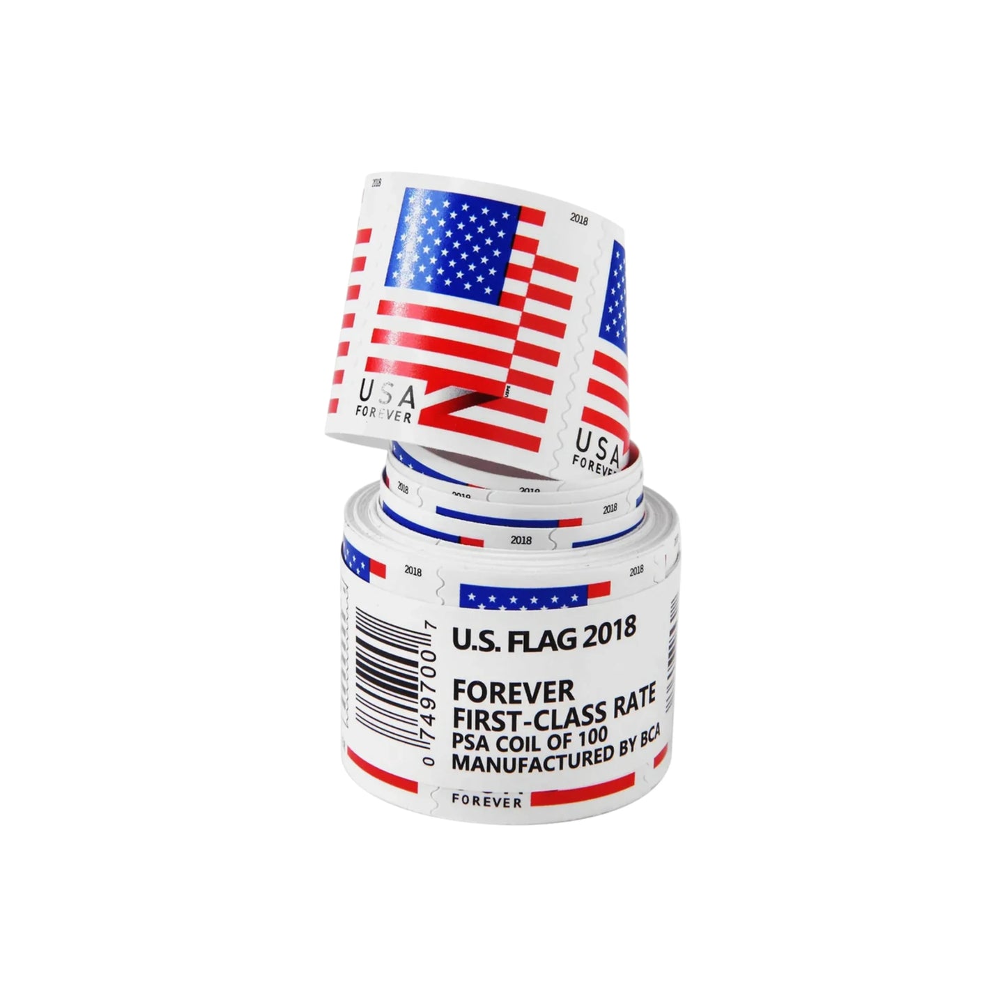 2018 USA Flag Forever Postage Stamps 