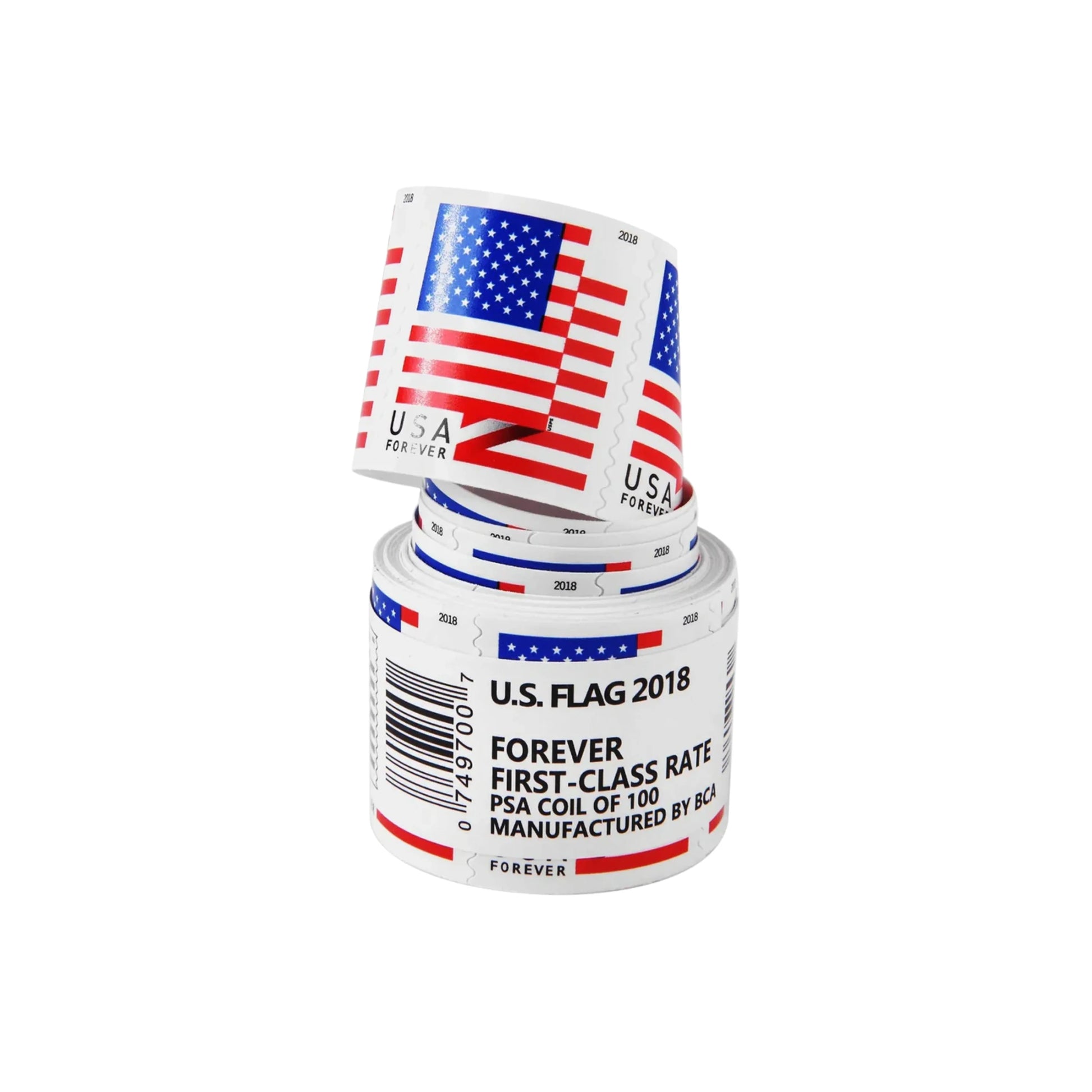 2018 USA Flag Forever Postage Stamps 