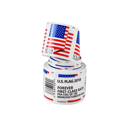 2018 USA Flag Forever Postage Stamps 